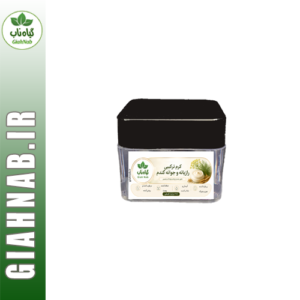 کرم طبیعی رازیانه و جوانه گندم گیاه ناب
